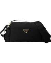 Prada - Solid Color Shoulder Bag - Lyst