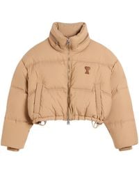 Ami Paris - Ami De Coeur Down Jacket - Lyst