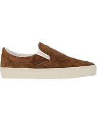 Tom Ford - Contrast Trim Slip-On Sneakers - Lyst