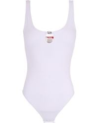 DIESEL - Maura-Dnm Bodysuit - Lyst