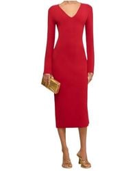 Cult Gaia - Boa Bow Open Back Midi Dress - Lyst