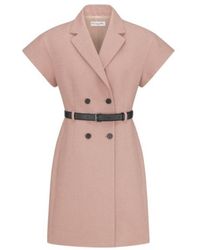 Dior - Short Belted Dress - Lyst