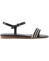 Gabriela Hearst - Alexi Crocheted Sandals - Lyst