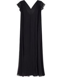 Eres - Midnight Concert Shirred Muslin Maxi Dress - Lyst