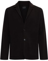 Roberto Collina - Long Sleeved Knitted Blazer - Lyst