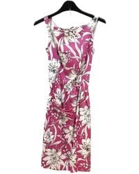 Max Mara - Patterned Dress - Lyst