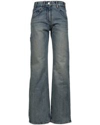 OPEN YY - Frayed-Hem Jeans - Lyst
