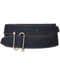 Sportmax - Denim Maxi Belt - Lyst