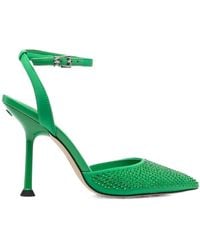 MICHAEL Michael Kors - Michael Kors Embellished Pointed Toe Pumps - Lyst