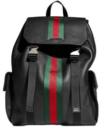 Gucci - Web Trademark Medium Backpack - Lyst