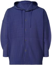 Homme Plissé Issey Miyake - Pleated Jacket - Lyst