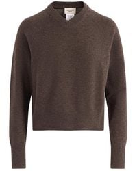 Weekend by Maxmara - Wkdpadre V-Neck Knitted Jumper - Lyst