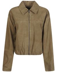 Arma - Loua Zip-Up Leather Jacket - Lyst