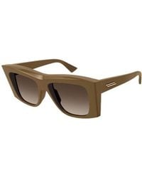 Bottega Veneta - Eyewear Square Frame Sunglasses - Lyst
