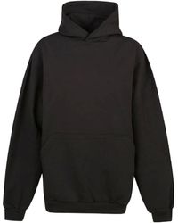 Balenciaga - Long-Sleeved Hooded Sweater - Lyst