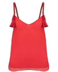 JW Anderson - Tassel-Strap V-Neck Top - Lyst