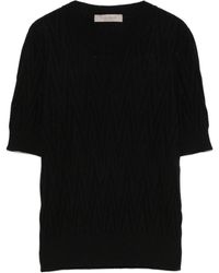 D.exterior - Chevron-Knit Sweater - Lyst