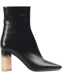 Chloé - Chloé Georgia Heeled Ankle Boots - Lyst