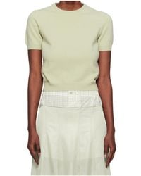 Maison Margiela - Crewneck Knitted T-Shirt - Lyst