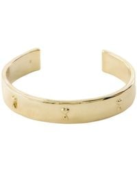 Ami Paris - Hammered Ami De Coeur Bracelet - Lyst