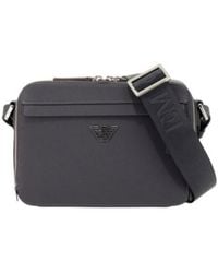 Emporio Armani - Asv Eagle Plate Mini Camera Bag - Lyst