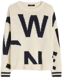 Weekend by Maxmara - Long-Sleeve Crew-Neck Sweater - Lyst