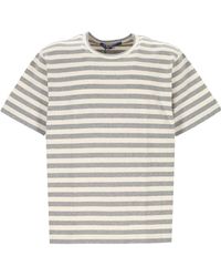 Junya Watanabe - Horizontal-Stripe T-Shirt - Lyst