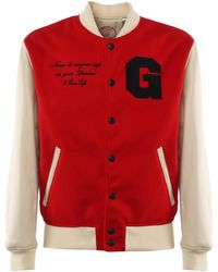 Giuliano Galiano - Varsity Jacket - Lyst