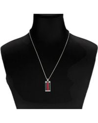 Gucci - Pendant Chain Necklace With Web - Lyst