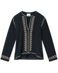 Isabel Marant - Faded Cotton T-Shirt - Lyst