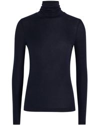 Agolde - Pascale Turtleneck Stretch-Lyocell Top - Lyst