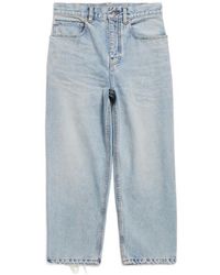 Balenciaga - Jackie Capri Jeans - Lyst