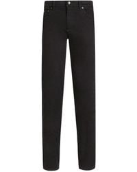 Dolce & Gabbana - Logo Plaque Jeans - Lyst