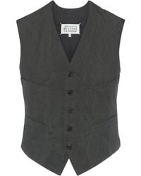 Maison Margiela - Buttoned Vest Jacket - Lyst