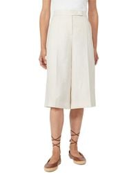 Max Mara - Kaki Pleated Bermuda Shorts - Lyst