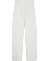 The Row - Galileo Wide-Leg Trousers - Lyst
