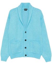Tom Ford - Shawl-Collar Buttoned Cardigan - Lyst