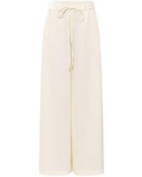 Gabriela Hearst - Gelos Wide-Leg Knitted Trousers - Lyst