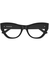 Balenciaga - Eyewear Cat-Eye Frame Glasses - Lyst