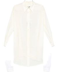 MM6 by Maison Margiela - Panelled Shirt - Lyst