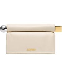 Jacquemus - The Rond Carré Clutch Bag - Lyst