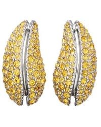 Tory Burch - Crystal-Embellished Earrings - Lyst