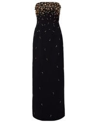 Jonathan Simkhai - Reign Embellished Crêpe Bustier Gown - Lyst