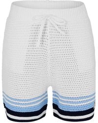 CASABLANCA - Casa Crochet Short Sn62 - Lyst