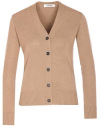 Max Mara - Apollo V-Neck Button-Up Cardigan - Lyst