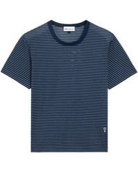 Ami Paris - Ami Ami De Coeur Striped T-Shirt - Lyst