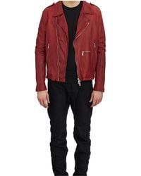 Giorgio Brato - Leather Biker Jacket - Lyst