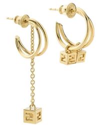Fendi - Faces Asymmetric Earrings - Lyst