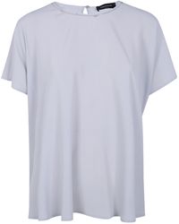 Fabiana Filippi - Round Neck Short Sleeves Tee Shirt - Lyst
