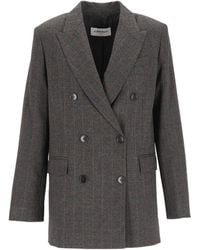 Al Duca d'Aosta - Double-Breasted Blazer - Lyst